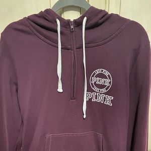 Victoria secret Love Pink half zip